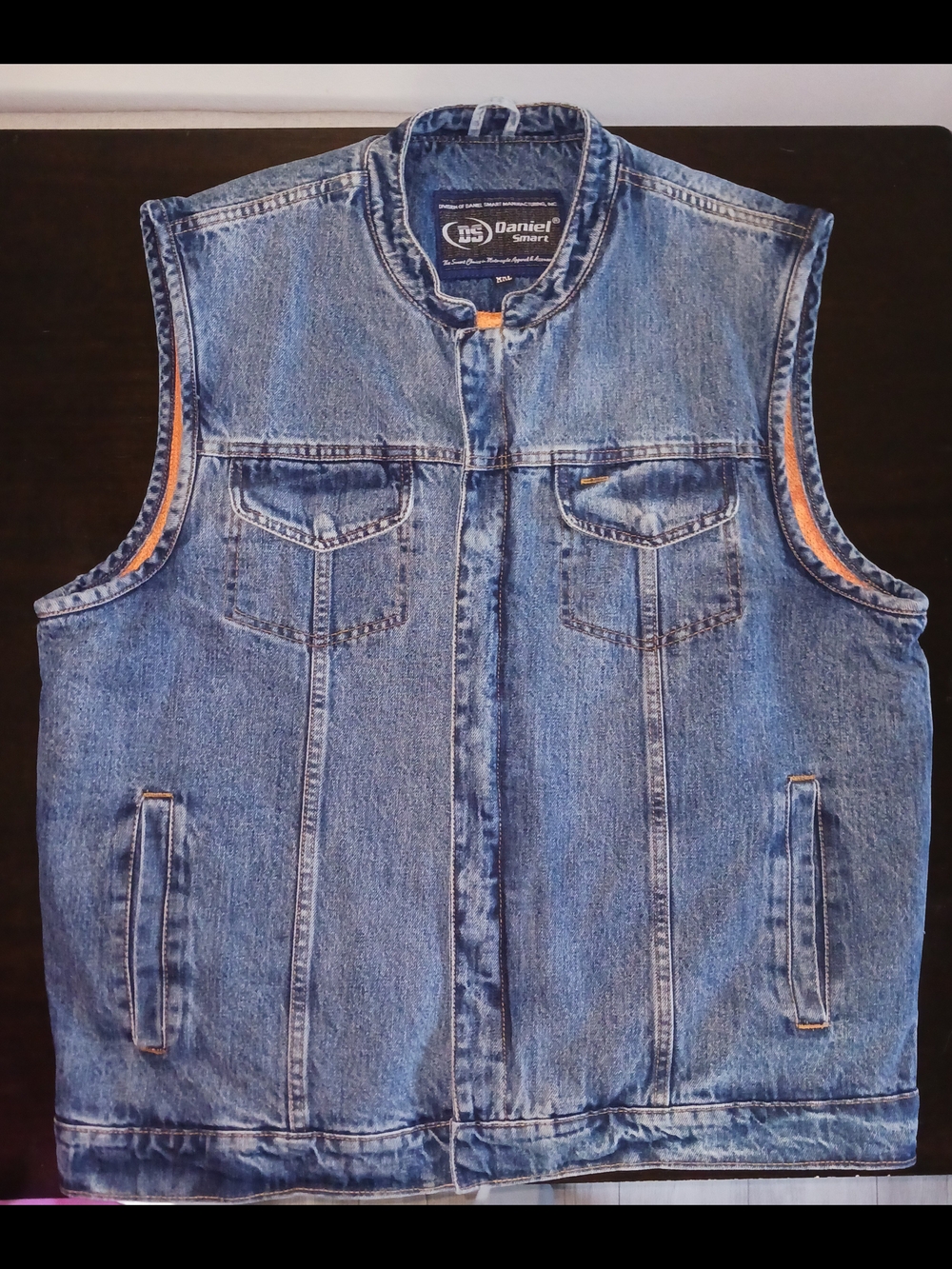 Daniel Smart Denim Vest NWOT